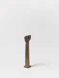 Friedrich Gräsel, Herzsäule 2, 1988, Blei, gelötet und mit Kalkmörtel gefüllt