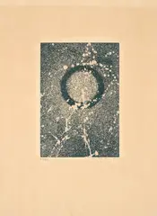 Max Ernst, Printemps du ciel, 1963, Farbaquatintaradierung auf Velin
