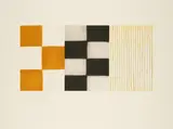 Sean Scully, Raval 1, 1996, Farbradierung auf Arches (Wasserzeichen)