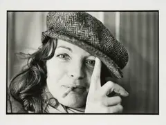 Robert Lebeck, Romy Schneider in Berlin 1976, 1976/1986, Gelatinesilberabzug