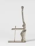 Salvador Dalí, Venus à la giraffe, 1973, Bronze mit beweglichen Elementen, silbern patiniert und partiell poliert