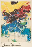Sam Francis, Portrait de T, Um 1986, Farboffset auf Arches (Wasserzeichen)