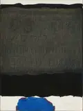 Georg Karl Pfahler, Ohne Titel, 1961, Öl auf Leinwand