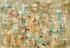 Thomas Hartmann, Ohne Titel (Berlin), 1995, Öl auf Leinwand