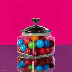 Roberto Bernardi, "Pink Candies", 2015, Öl auf Leinwand