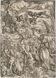 Albrecht Durer, Das Babylonische Weib, 1498, Holzschnitt auf Papier