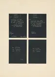 Joseph Beuys, Gletscher Schwamm Totenbett, 1979, Bleistiftlinie über Fotoradierung auf Fabriano (Trockenstempel)