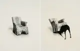 William Wegman, Man Ray mit Sessel