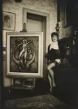 Pierre Molinier, L'oeuvre, le peintre et son fétiche, 1970, Gelatinesilberabzug auf Agfa