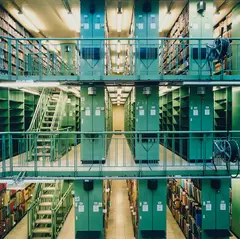 Candida Höfer, BNF Paris VII, 1998, C-Print