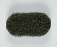Ohne Titel (Hair Blip) by Richard Artschwager, Gummiertes Pferdehaar auf furniertem Kunststoffbrett, sold Nov 2025