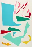 Imi Knoebel, Ohne Titel (Messerschnitt), 1993, Farbserigrafie auf leichtem Karton