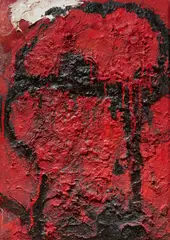 "Ablon" by Emil Schumacher, 1975, Öl auf Leinwand, sold Dec 2025