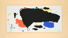 Willi Baumeister, Mo I, 1955, Farbserigrafie auf leichtem Karton