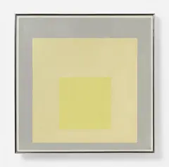 Josef Albers, Study for Homage to the Square "Morning Sight", 1969, Öl auf Masonit