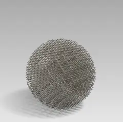 François Morellet, Sphère-Trames, 1962, Rostfreier Stahl, geschweißt