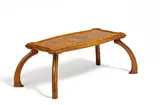 Émile Gallé, Kleiner Tabletttisch mit Birkenzweig und Schmetterling
