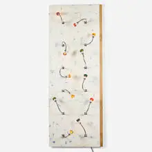 Wall panel from TBWA/Chiat/Day by Gaetano Pesce, c. 1991, resin, lighting elements, acrylic on wood, sold Feb 2022