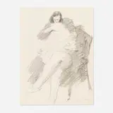 Milton Avery, Nursing Baby #14