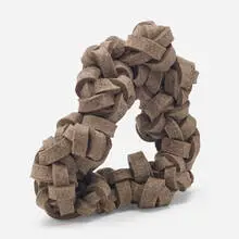 Lloyd Hamrol, Yaw, 2007, hardened industrial felt