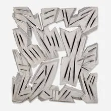 Charles Arnoldi, Winded, 1990, cast aluminum