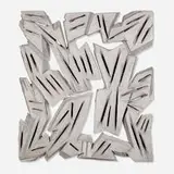 Charles Arnoldi, Winded, 1990, cast aluminum