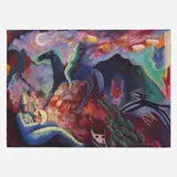Carlos Almaraz, Southwest Song, 1988, screenprint in colors