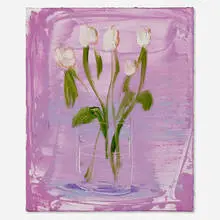 Gregory Forstner, Flowers for the Bold (82), 2021, oil on linen