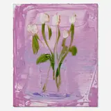 Gregory Forstner, Flowers for the Bold (82), 2021, oil on linen