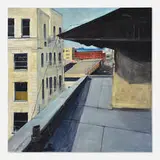 Kai Bob Cheng, Venice, 1987, oil on canvas