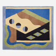 Georges Valmier, Outre Mer, hand-knotted wool