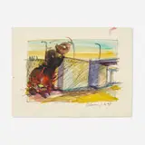 Carlos Almaraz, Untitled (Car Crash)