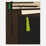 Karl Stanley Benjamin, TG #20, 1961, 1961, oil on canvas