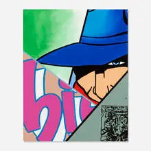 John Matos, The Shadow, 1995, acrylic on canvas