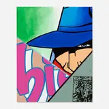 John Matos, The Shadow, 1995, acrylic on canvas