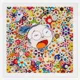 Takashi Murakami, New Day: Self-Portrait, 2011, screenprint in colors