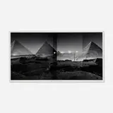 Duane Stephen Michals, The Pyramids by Moonlight