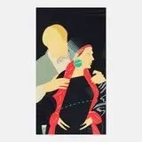 Alex Katz, Red Grooms and Elizabeth Ross (from Pas de Deux), 1993-1994, screenprint in colors on Arches Cover paper