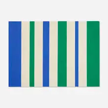 Andreas Brandt, Blau - Grün, 1971, oil on canvas