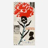 Donald Baechler, Thistle, 1999, lithograph in colors