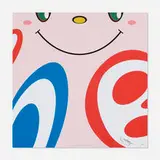 We Are the Square Jocular Clan by Takashi Murakami, 2018, offset lithograph in colors, sold Dec 2021