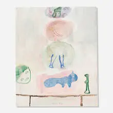 Martin Mull, Enchiridion, 1996, watercolor on paper