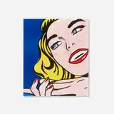 Roy Lichtenstein, Girl (from the One Cent Life portfolio), 1964, lithograph in colors