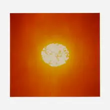 Christopher Bucklow, Self Portrait, 2002, dye destruction print