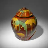 Onda Yaki, Ameyu Shoyu Tsubo, c. 2007, glazed stoneware