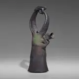 Ken Ferguson, Hare Teapot, c. 1993, raku-fired stoneware