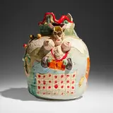 Robert Arneson and Roy de Forest, Del Paso Heights, 1969, glazed and unglazed earthenware