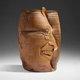 Robert Carston Arneson, Allan Pot, 1978, glazed stoneware