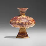 Beatrice Wood, Vase with stylized flowers