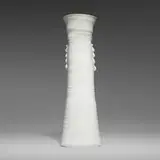 Ken Ferguson, Tall Slump vase, c. 1980, glazed porcelain